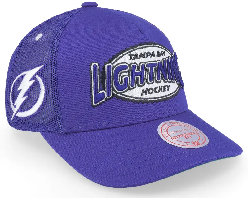 Mitchell & Ness Tampa Bay Lightning Team Seal Blue Trucker online