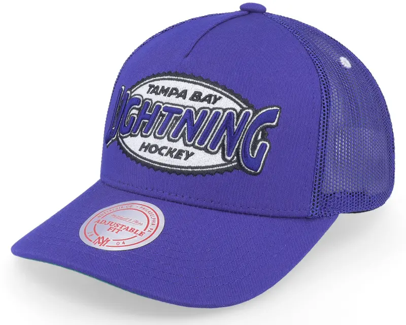 Mitchell & Ness Tampa Bay Lightning Team Seal Blue Trucker online
