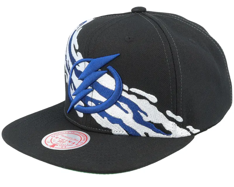 Mitchell & Ness Tampa Bay Lightning Vintage Paintbrush Black Snapback online