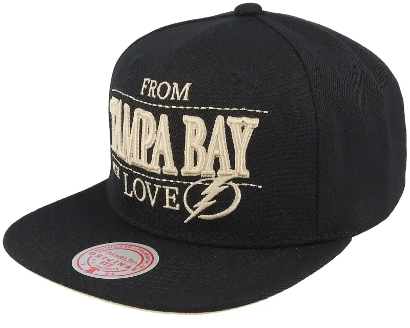Mitchell & Ness Tampa Bay Lightning With Love Black Snapback online