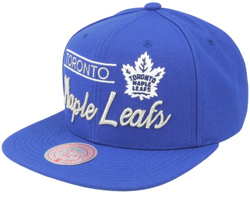 Mitchell & Ness Toronto Maple Leafs Retro Lock Up Blue Snapback online