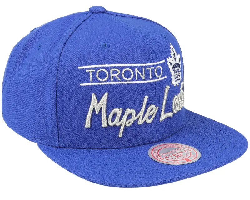 Mitchell & Ness Toronto Maple Leafs Retro Lock Up Blue Snapback online