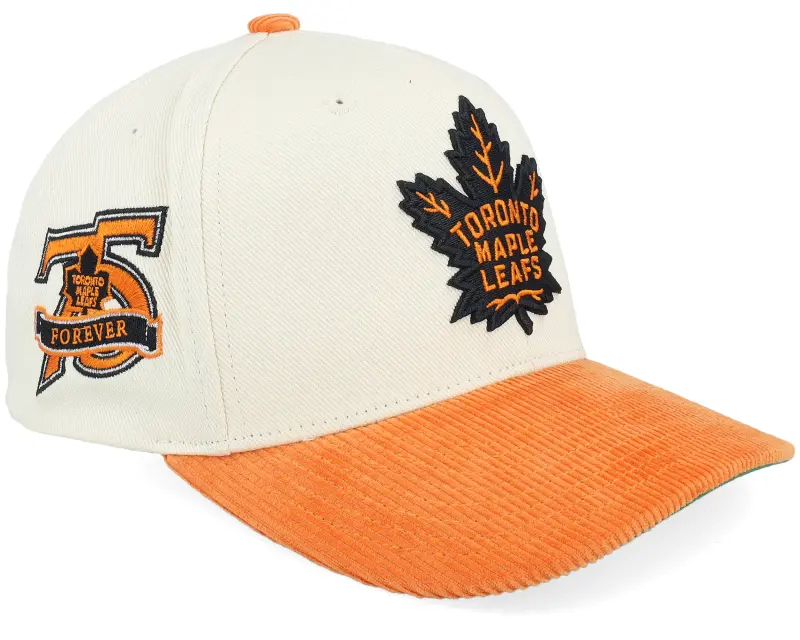 Mitchell & Ness Toronto Maple Leafs Sunset Pro Crown Sand/Orange Adjustable online
