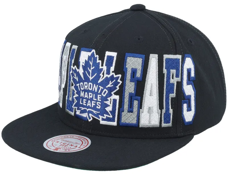 Mitchell & Ness Toronto Maple Leafs Varsity Bust Black Snapback online