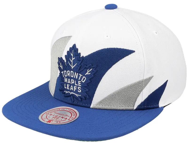 Mitchell & Ness Toronto Maple Leafs Vintage Sharktooth White/Blue Snapback online