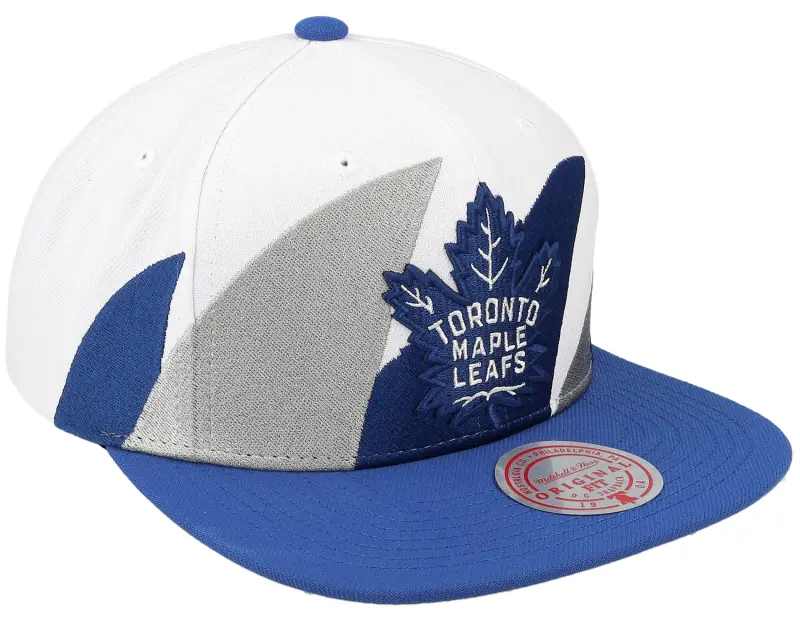 Mitchell & Ness Toronto Maple Leafs Vintage Sharktooth White/Blue Snapback online