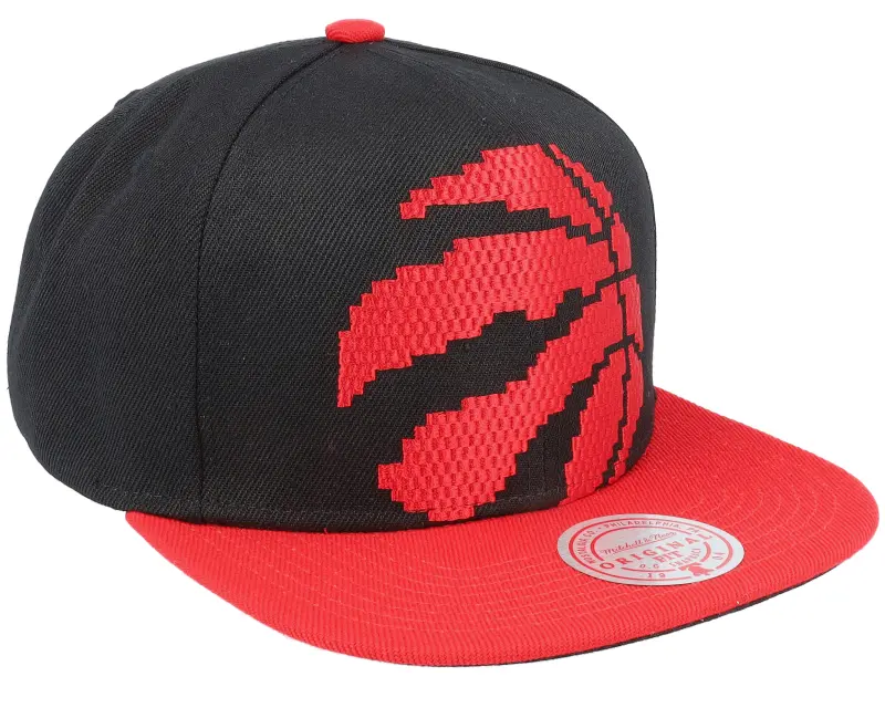 Mitchell & Ness Toronto Raptors 8 Bit Xl Black/Red Snapback online