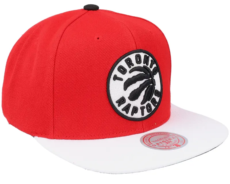 Mitchell & Ness Toronto Raptors Cardinal Red 2 Tone Scarlet/white Snapback online