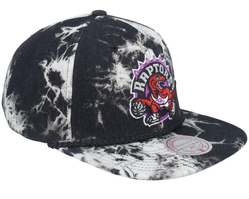 Mitchell & Ness Toronto Raptors Drop Acid Black Snapback online