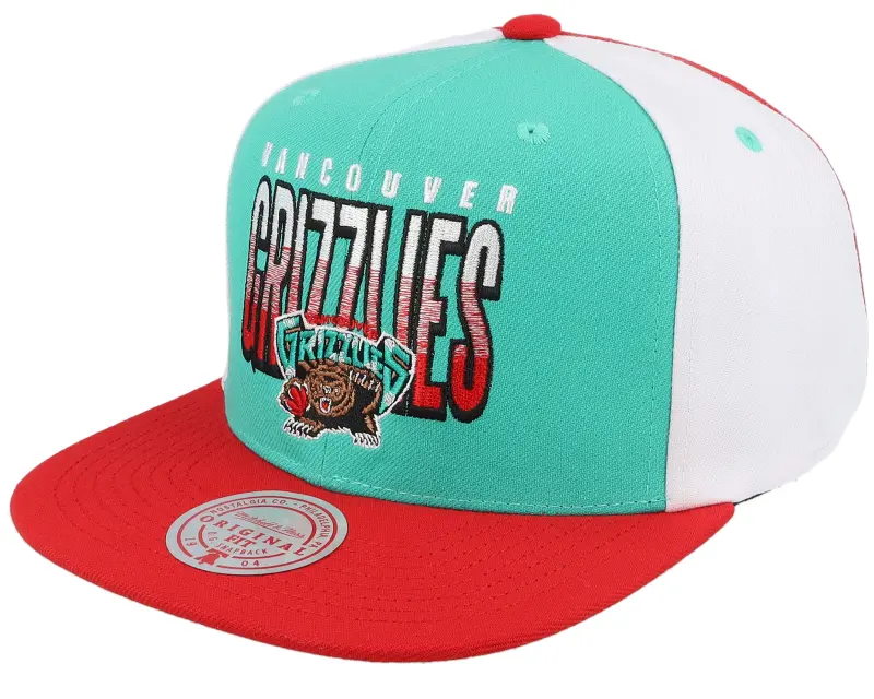 Mitchell & Ness Vancouver Grizzlies Billboard 2 Hwc Teal/Red Snapback online
