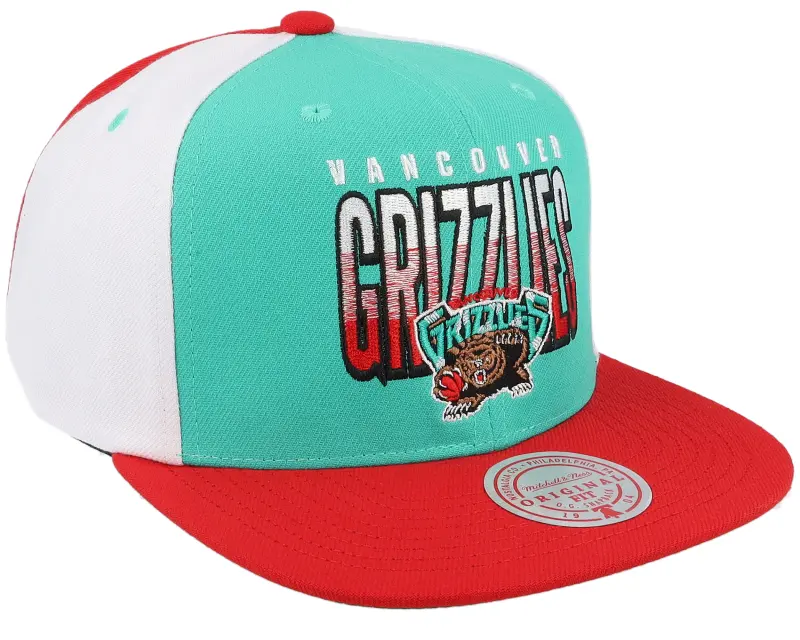 Mitchell & Ness Vancouver Grizzlies Billboard 2 Hwc Teal/Red Snapback online