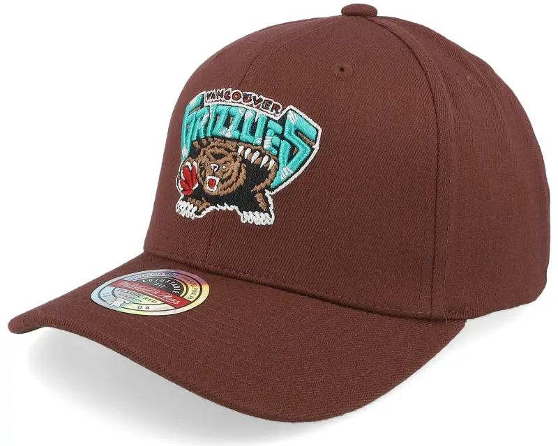Mitchell & Ness Vancouver Grizzlies Team Logo Seasonal Classic Red Rust Adjustable online