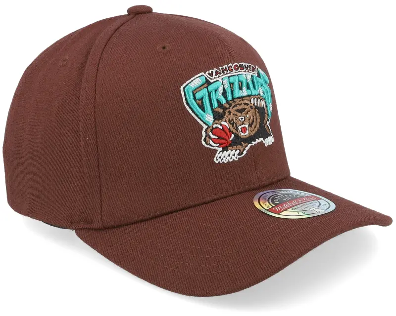 Mitchell & Ness Vancouver Grizzlies Team Logo Seasonal Classic Red Rust Adjustable online