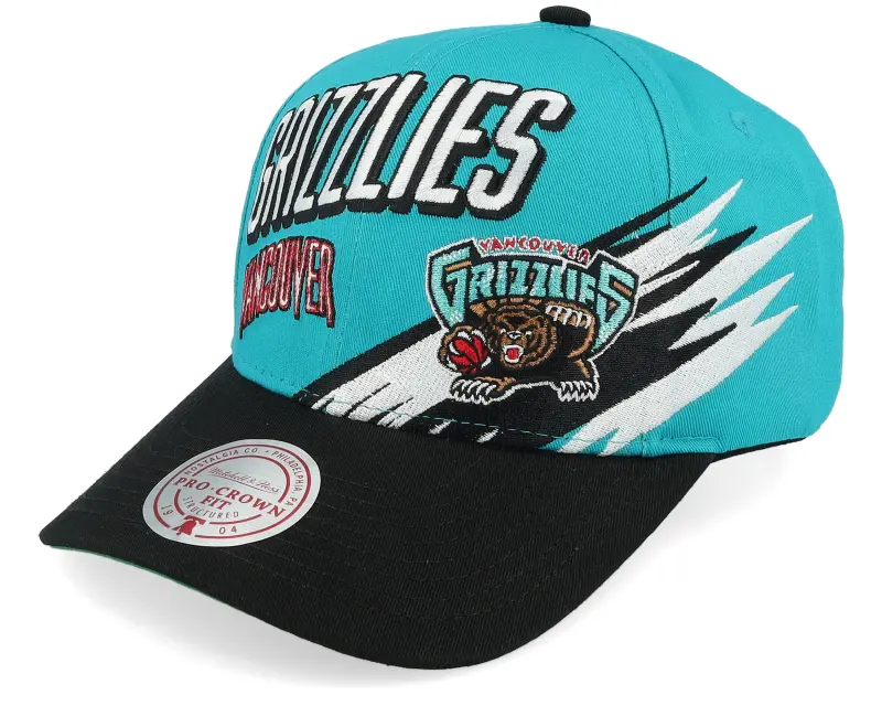 Mitchell & Ness Vancouver Grizzlies Zoom By Pro Teal/Black Adjustable online