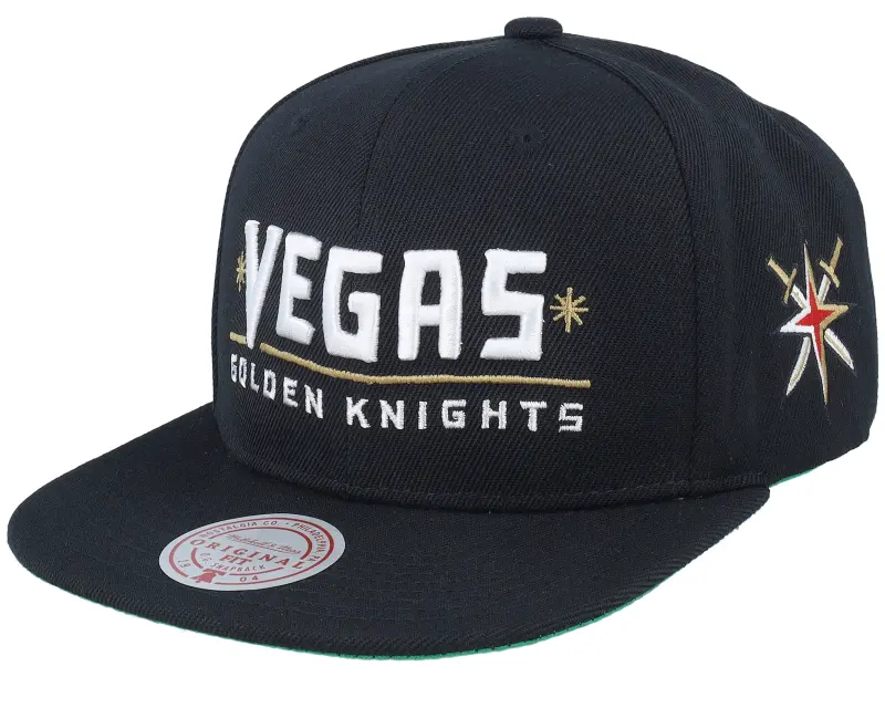 Mitchell & Ness Vegas Golden Knights Triple Play Black Snapback online
