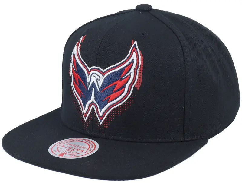 Mitchell & Ness Washington Capitals Big Face 7.0 Vintage Black Snapback online