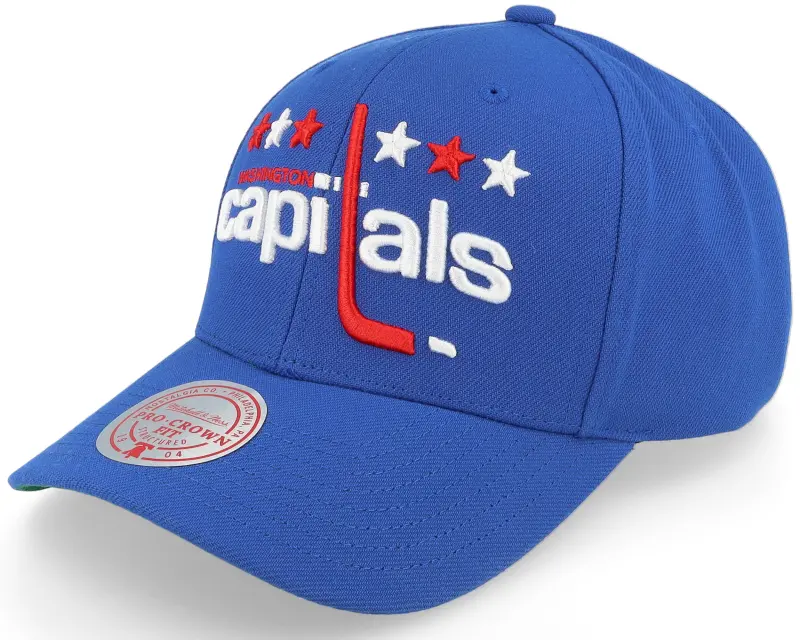 Mitchell & Ness Washington Capitals Team Ground 2.0 Pro Blue Adjustable online