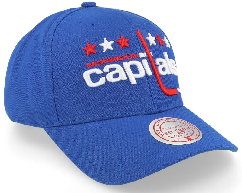 Mitchell & Ness Washington Capitals Team Ground 2.0 Pro Blue Adjustable online