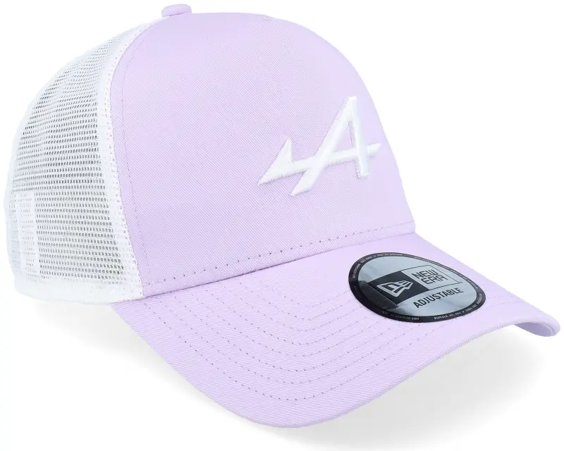 New Era Alpine F1 24 Seasonal Lilac/White E-Frame Trucker online