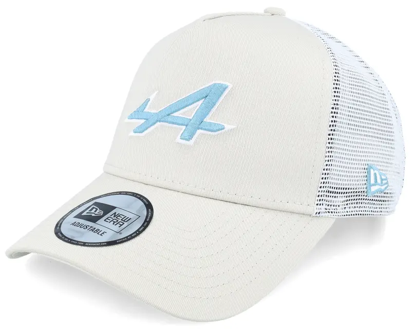 New Era Alpine F1 25 Seasonal Pop Stone/Light Blue A-frame Trucker online