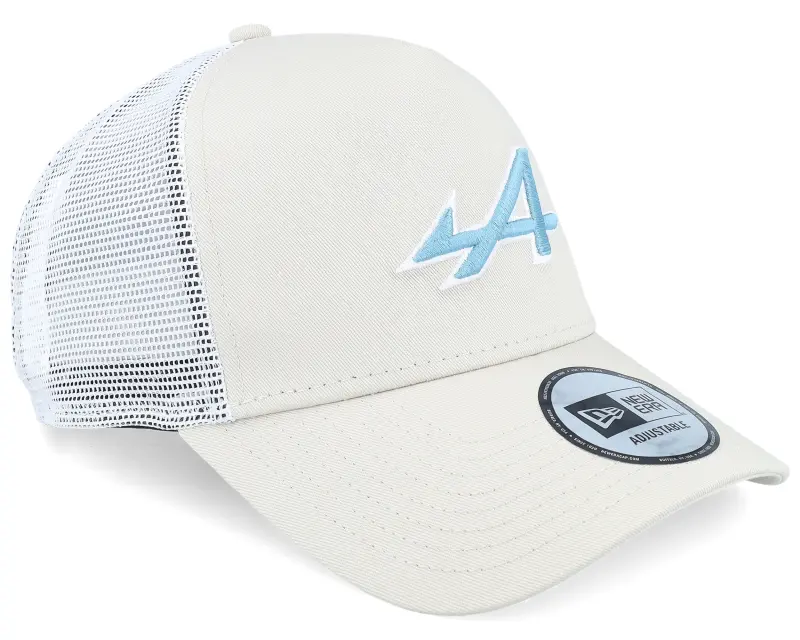 New Era Alpine F1 25 Seasonal Pop Stone/Light Blue A-frame Trucker online