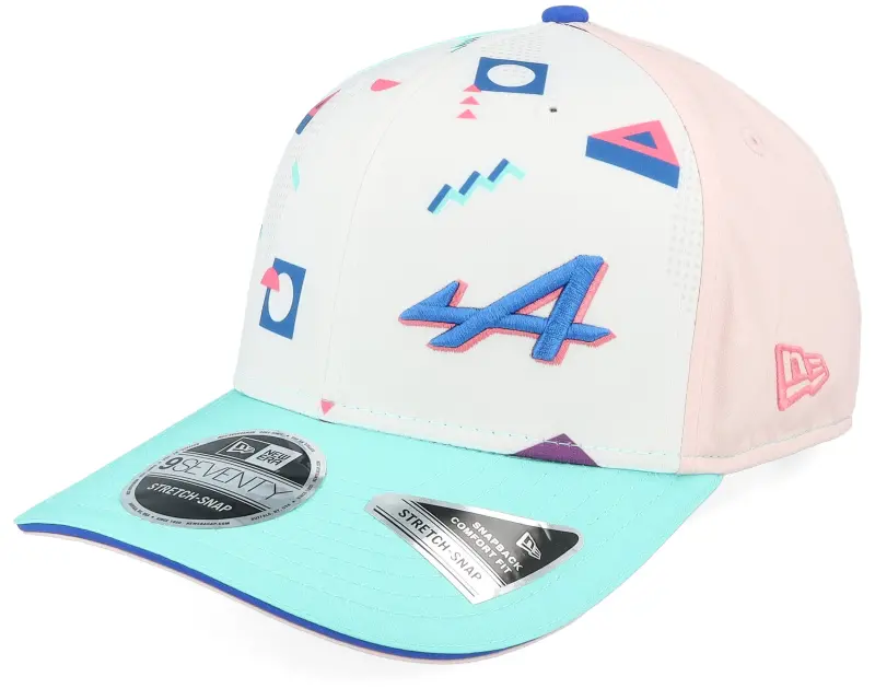 New Era Alpine F1 25 Team Miami 9SEVENTY White/Pink/Teal Adjustable online
