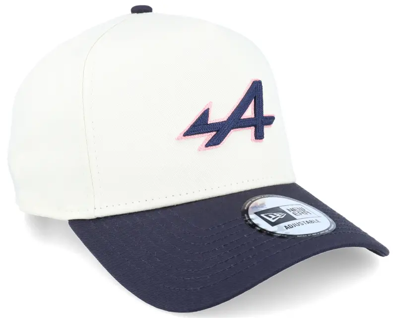 New Era Alpine F1 Chain Stitch Stone/Navy E-frame Trucker online