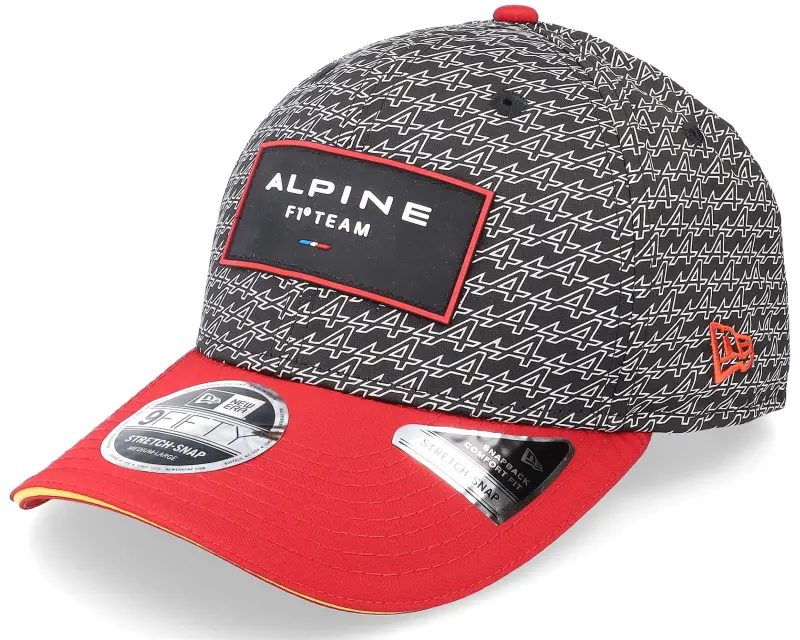 New Era Alpine F1 Spain GP 9FIFTY Stretch Snap Black/Red Adjustable online
