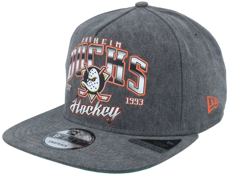 New Era Anaheim Ducks 9FIFTY Washed Black A-frame Snapback online