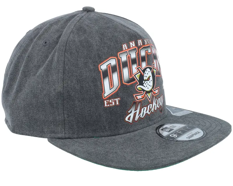 New Era Anaheim Ducks 9FIFTY Washed Black A-frame Snapback online