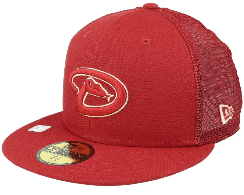 New Era Arizona Diamondbacks 59FIFTY MLB Spring Training 23 Red Mesh Fitted online