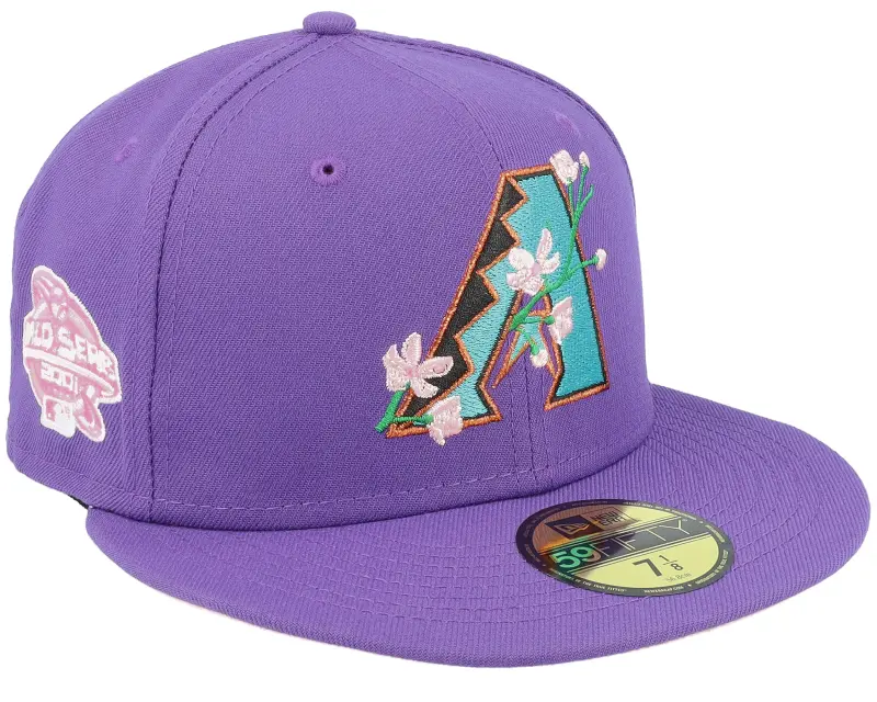 New Era Arizona Diamondbacks 59FIFTY Sidepatchbloom Purple Fitted online