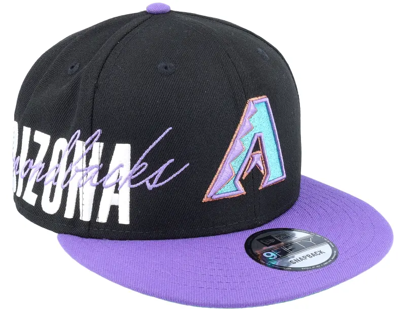 New Era Arizona Diamondbacks 9FIFTY Sidefont Black/Purple Snapback online