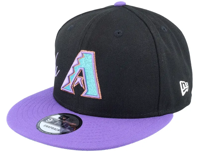 New Era Arizona Diamondbacks 9FIFTY Sidefont Black/Purple Snapback online