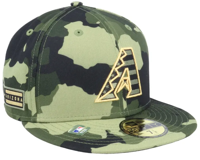 New Era Arizona Diamondbacks Armed Forces Day 59FIFTY Camo Fitted online