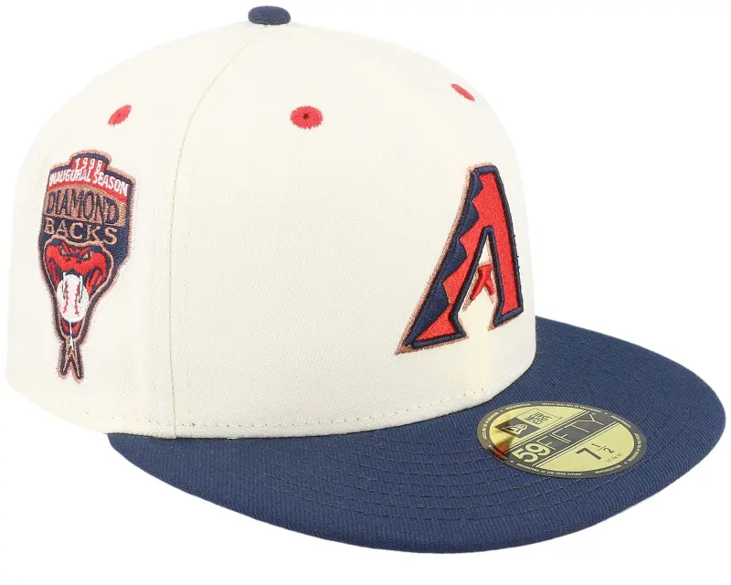 New Era Arizona Diamondbacks Cookie 59FIFTY Cream/Navy/Grey Fitted online