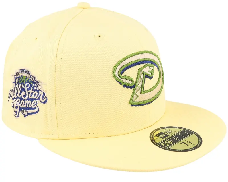 New Era Arizona Diamondbacks Grounded 59FIFTY Yellow/Grey Fitted online