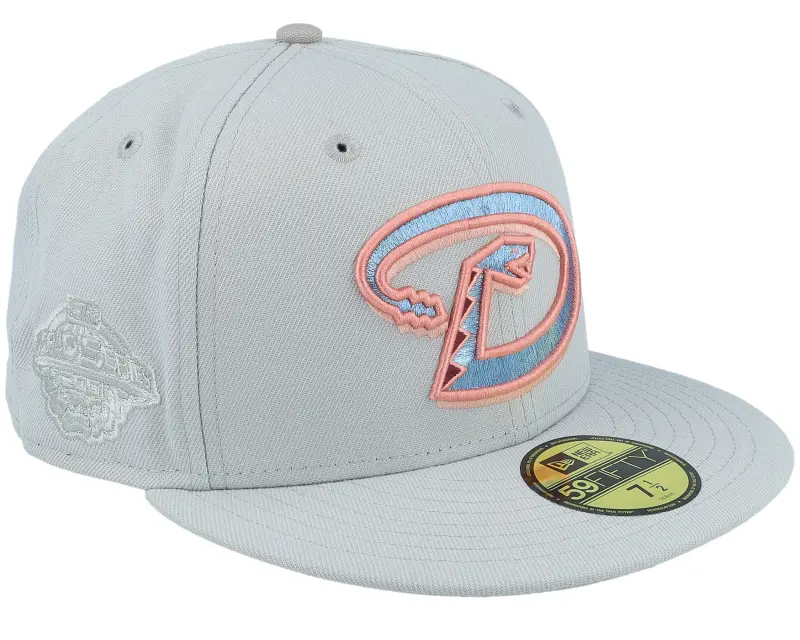 New Era Arizona Diamondbacks Mighty Mega 59FIFTY Snow Grey/Grey Fitted online