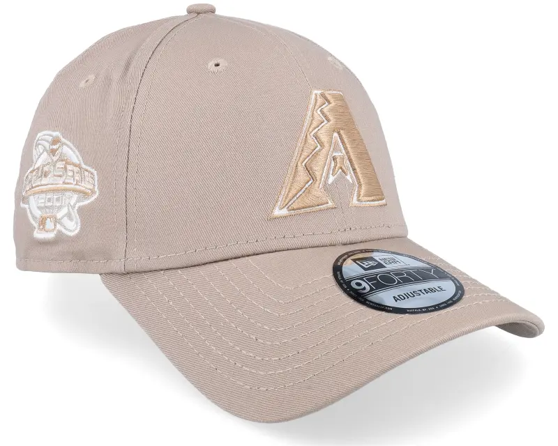 New Era Arizona Diamondbacks MLB Patch 9FORTY Beige Adjustable online