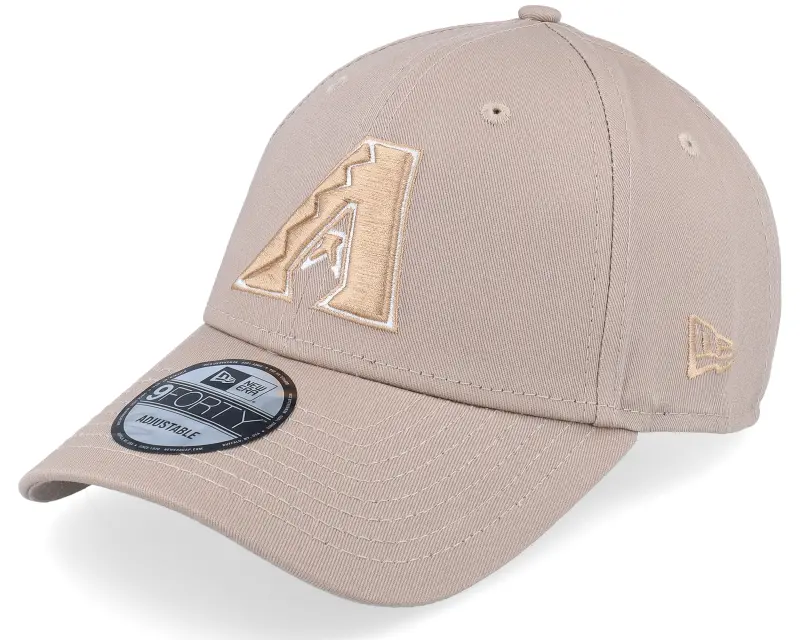 New Era Arizona Diamondbacks MLB Patch 9FORTY Beige Adjustable online