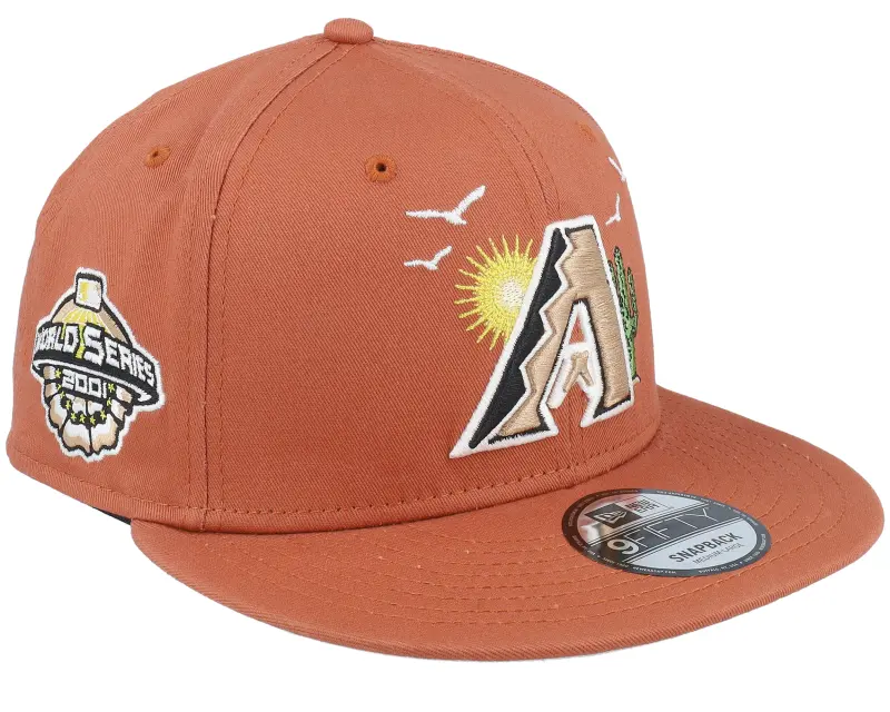 New Era Arizona Diamondbacks MLB Summer Icon 9FIFTY Terracotta Snapback online