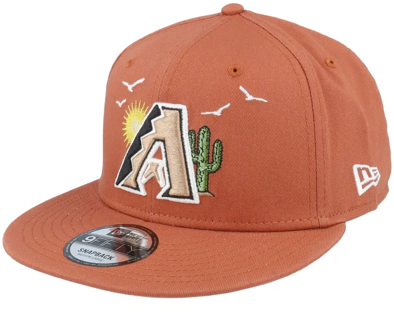New Era Arizona Diamondbacks MLB Summer Icon 9FIFTY Terracotta Snapback online