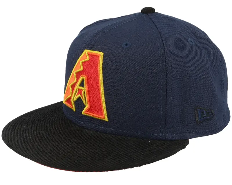 New Era Arizona Diamondbacks Obsidian Spark 59FIFTY Navy/Black Cord Fitted online