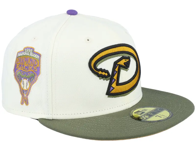 New Era Arizona Diamondbacks Orientation Pack 59FIFTY Chrome/Olive/Tan Fitted online