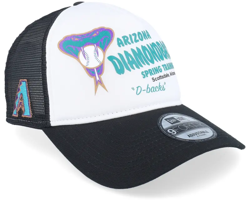 New Era Arizona Diamondbacks Team 9FORTY F1 White/Black Trucker online