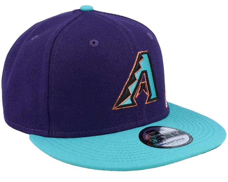 New Era Arizona Diamondbacks Team Arch 9FIFTY Purple/Teal Snapback online