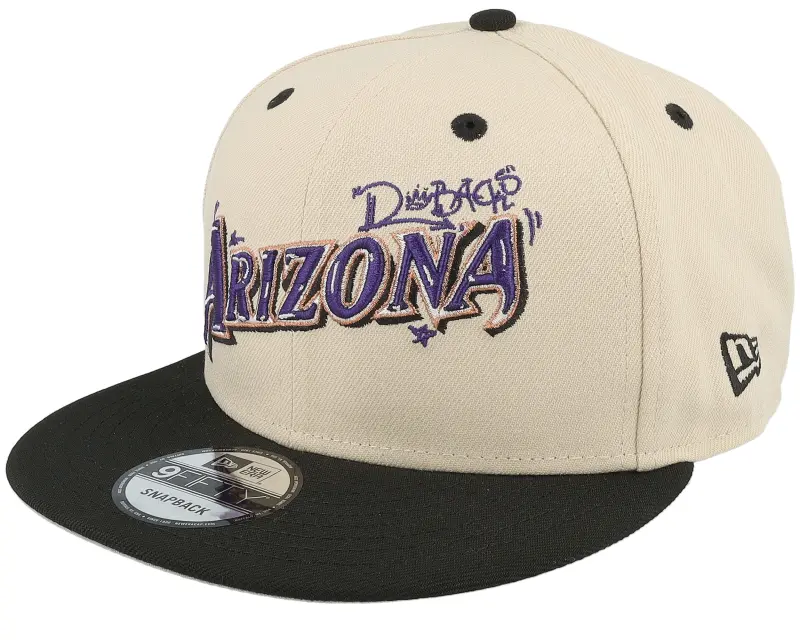 New Era Arizona Diamondbacks Team Art Khaki/Black Snapback online