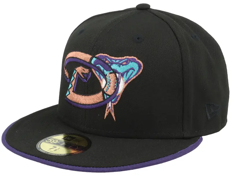 New Era Arizona Diamondbacks Team Colour Split 59FIFTY Ari Black Fitted online
