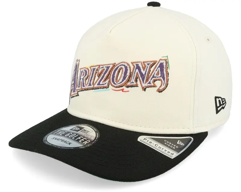 New Era Arizona Diamondbacks Team Scribble Chrome/Black A-Frame Adjustable online