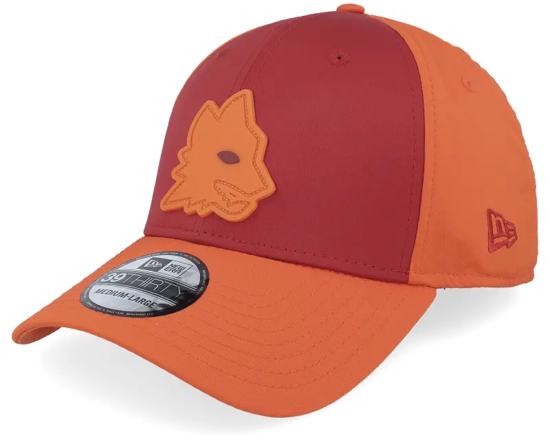 New Era AS Roma Rubber Wolf 39THIRTY Red/Orange Flexfit online